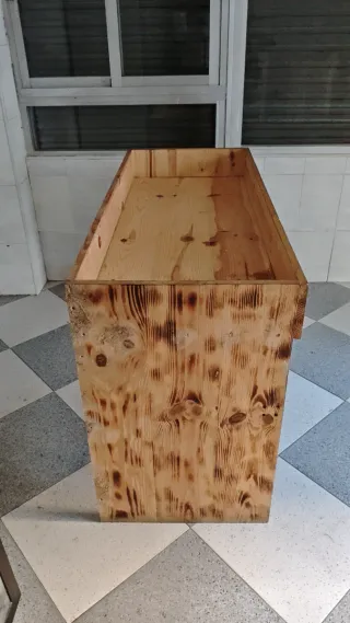 Mueble Frutero de Madera Rústico