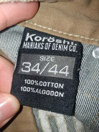 Pantalón corto vaquero Koroshi