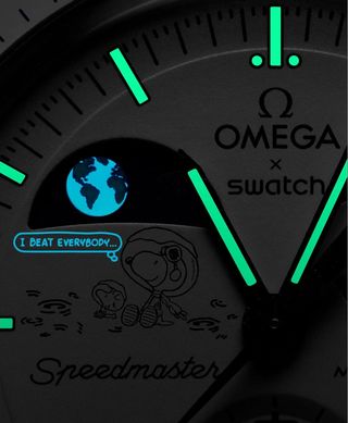Omega x Swatch Speedmaster Snoopy