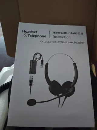 Auriculares diadema con micrófono