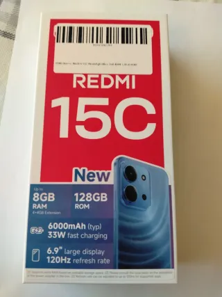 Xiaomi Redmi 15C 128GB Azul