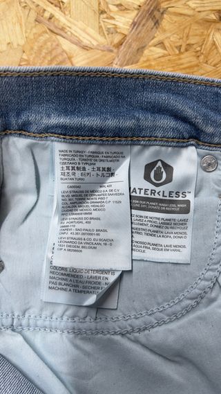 Levi's Mile High Super Skinny Jeans Azules