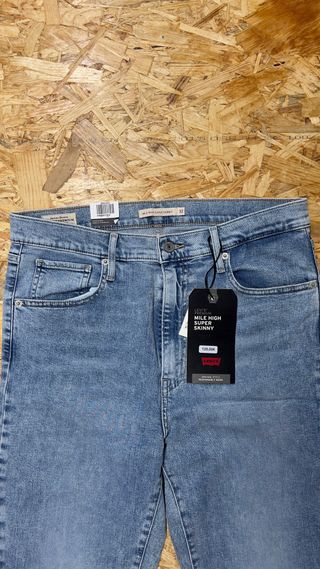 Levi's Mile High Super Skinny Jeans Azules
