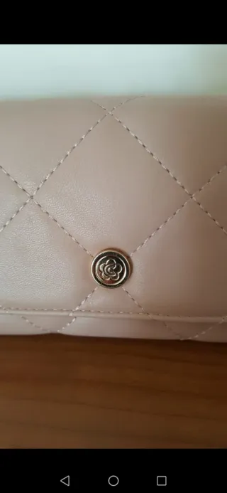 Portafoglio Carpisa rosa trapuntato