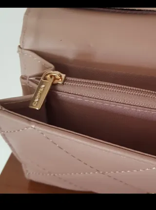 Portafoglio Carpisa rosa trapuntato