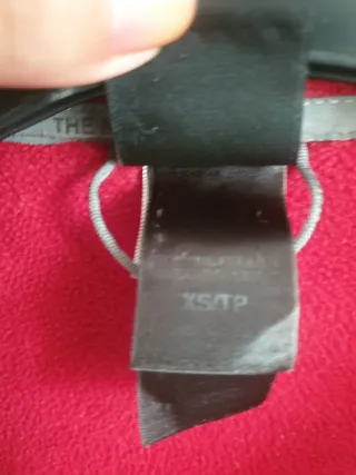 Felpa pile The North Face rossa