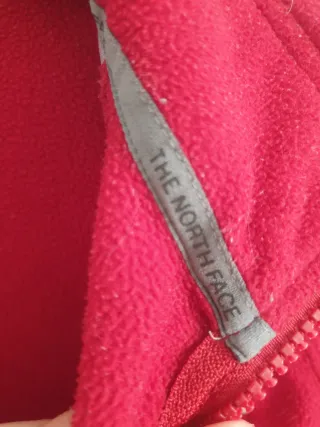 Felpa pile The North Face rossa