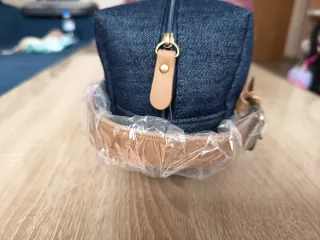 Neceser Dior Denim Marrón Unisex