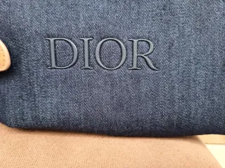 Neceser Dior Denim Marrón Unisex
