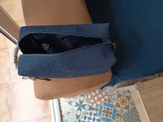 Neceser Dior Denim Marrón Unisex