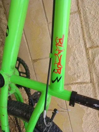 Bicicleta BMX Verde Blaze