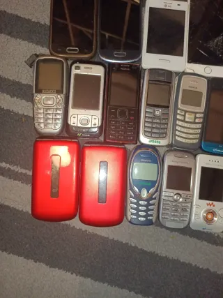 Lote de móviles LG, Nokia, Samsung, Sony Ericsson