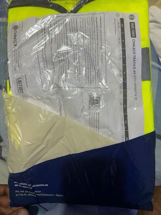 Chaleco reflectante CHINTEX amarillo Talla L