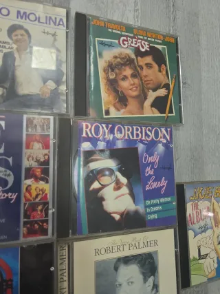 Lote 10 CDs Música Variada: Pop, Rock, Latino