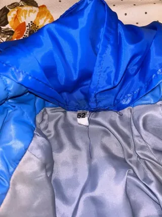 Giubbotto imbottito uomo blu taglia 52