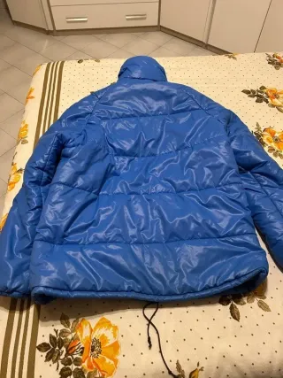 Giubbotto imbottito uomo blu taglia 52
