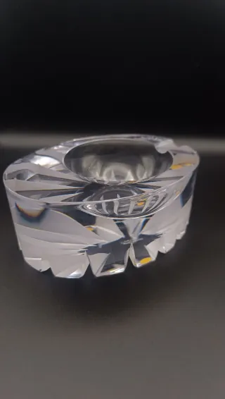 Cenicero Cristal Sèvres Francia Años 70