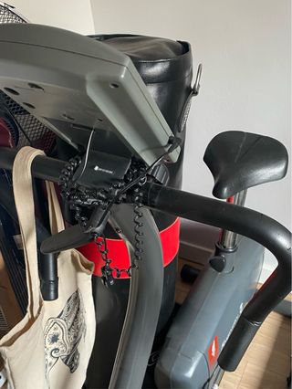 Bicicleta Estática Gris