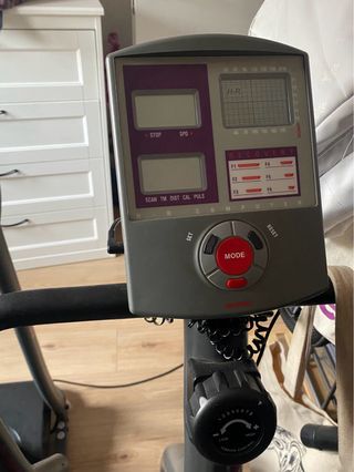 Bicicleta Estática Gris