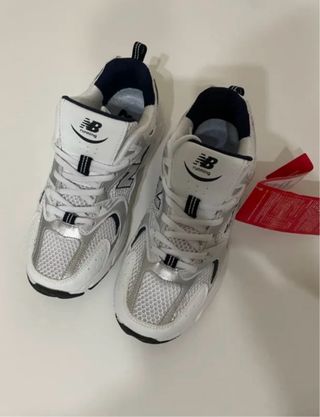 Zapatillas New Balance 530 Mujer Talla 38 Plata