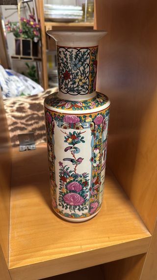 Jarrón Decorativo Vintage Multicolor