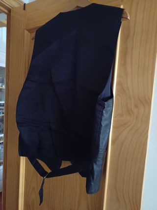 Chaleco de cuero chico M