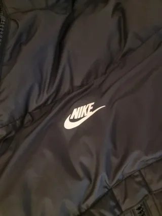 Chaqueta Nike Plumón Negra Talla L