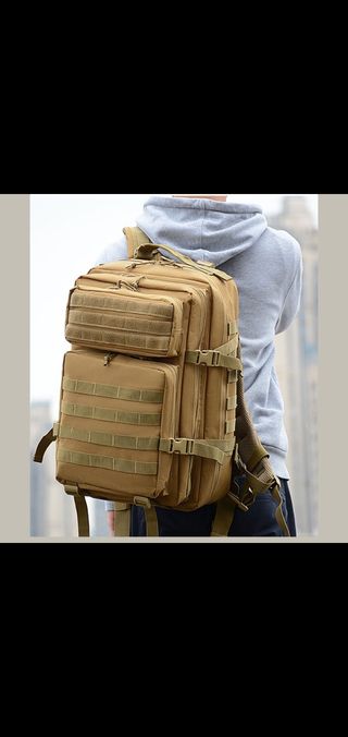 Mochila Táctica Militar 40L Senderismo Gym