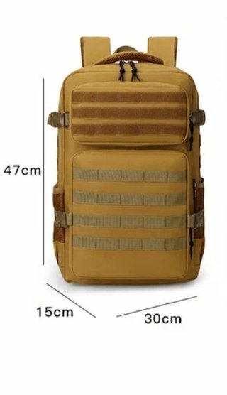 Mochila Táctica Militar 40L Senderismo Gym