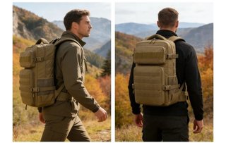 Mochila Táctica Militar 40L Senderismo Gym
