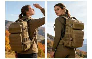 Mochila Táctica Militar 40L Senderismo Gym