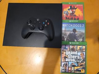 Xbox One X + 3 Juegos