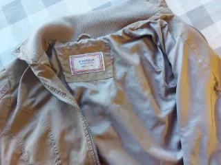 Cazadora beige mujer Talla S