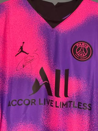 Maglia NEYMAR PSG 2020 JORDAN Autografata x 433