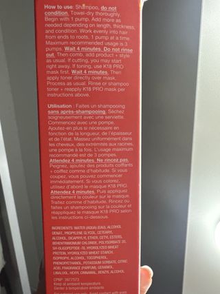 Mascarilla K18 Biomimetic Hairscience