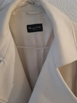 Chaquetón Massimo Dutti Beige