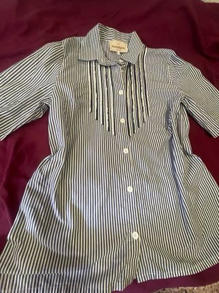 Camisa Paradigma rayas lentejuelas