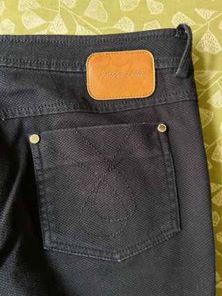 Pantalón Marry Hat Azul Marino Algodón