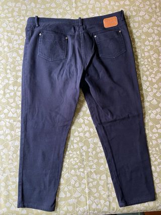 Pantalón Marry Hat Azul Marino Algodón