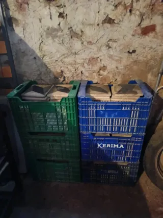 Baldosa hidráulica antigua diseño geométrico