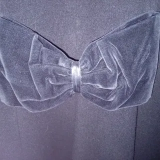 Elegante abrigo negro