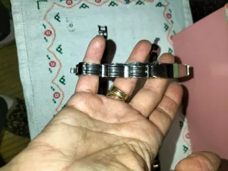 4 Pulseras Hombre Acero