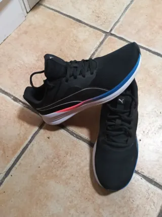 Tenis Puma  Negro Multicolor