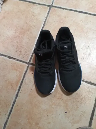 Tenis Puma  Negro Multicolor