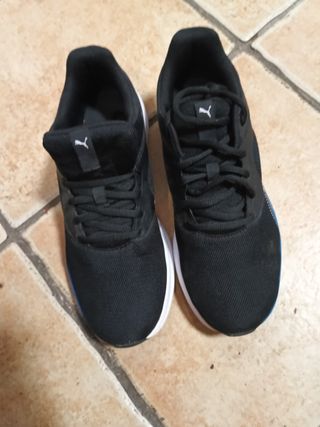 Tenis Puma  Negro Multicolor