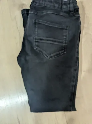 Pantalón premamá vaquero negro