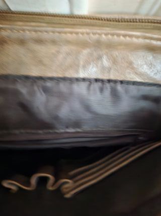 Borsa tracolla in pelle marrone