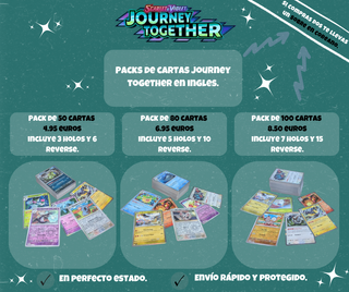 Packs de Cartas Pokémon  Inglés.