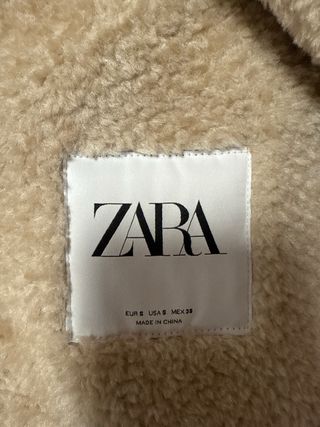 Cazadora Zara Hombre Marrón Forrada
