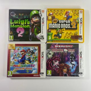 lotto 4 giochi nintendo 3ds